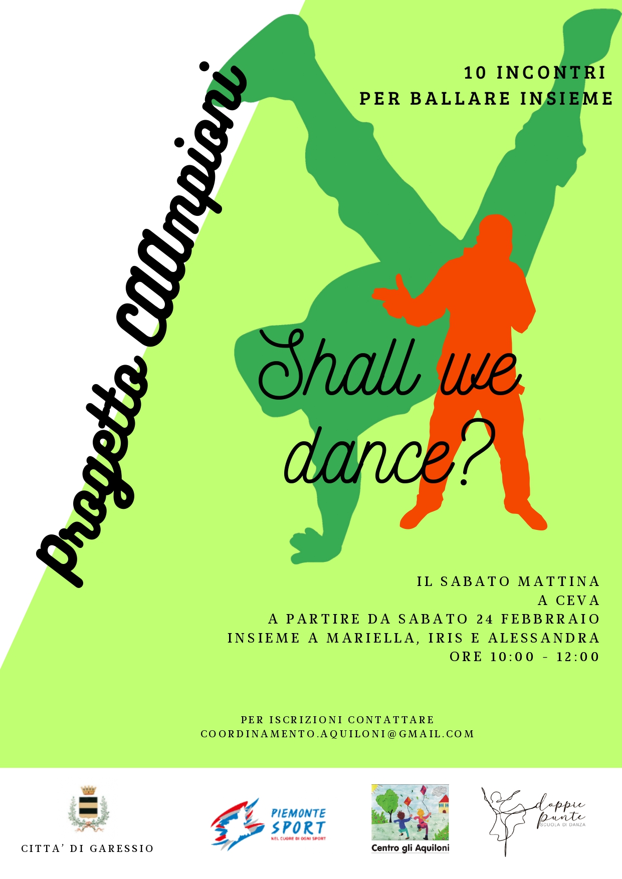 Progetto “CAAmpioni” - Shall we dance - City of Garessio