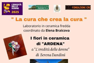 nella locandina è specificata la data e gli orari del laboratorio.