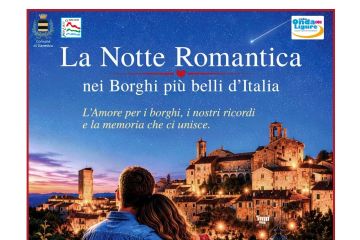 immagine: due persone abbracciate e sfondo paese
La Notte Romantica nei Borghi più belli d'Italia 
L'amore per i borghi, i nostri ricordi e la memoria di chi ci unisce
Sabato 20 giugno 2026, presso il Borgo Medievale, si svolgerà la Notte Romantica nei Borghi più Belli d'Italia.
Locanda Ponte Rosa - Vino e vitello tonnato
Osteria Lume - Vino e panzanella di mare
Gruppo AIB - Pan fritto
Gionò Maison - Vini
Pro Loco Garessio - Polenta saracena, lasagne al forno e dolce
Macelleria Boazzo - Battuta di vitello
Bar Torino - Vini
Mani in Pasta - Acciughe fritte alla ligure
Locanda del Mulino - Casuttin
Punto vendita il Duduro - Formaggi
Bar Marta - Vino e dolce
La cena sarà accompagnata dalla musica della band "I Duets".
Alle ore 15,30 verrà inaugurata la mostra "Agrasso" presso Porta Rose
