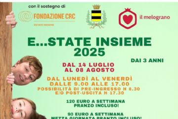 Centro estivo &quot;E...state insieme 2025&quot;